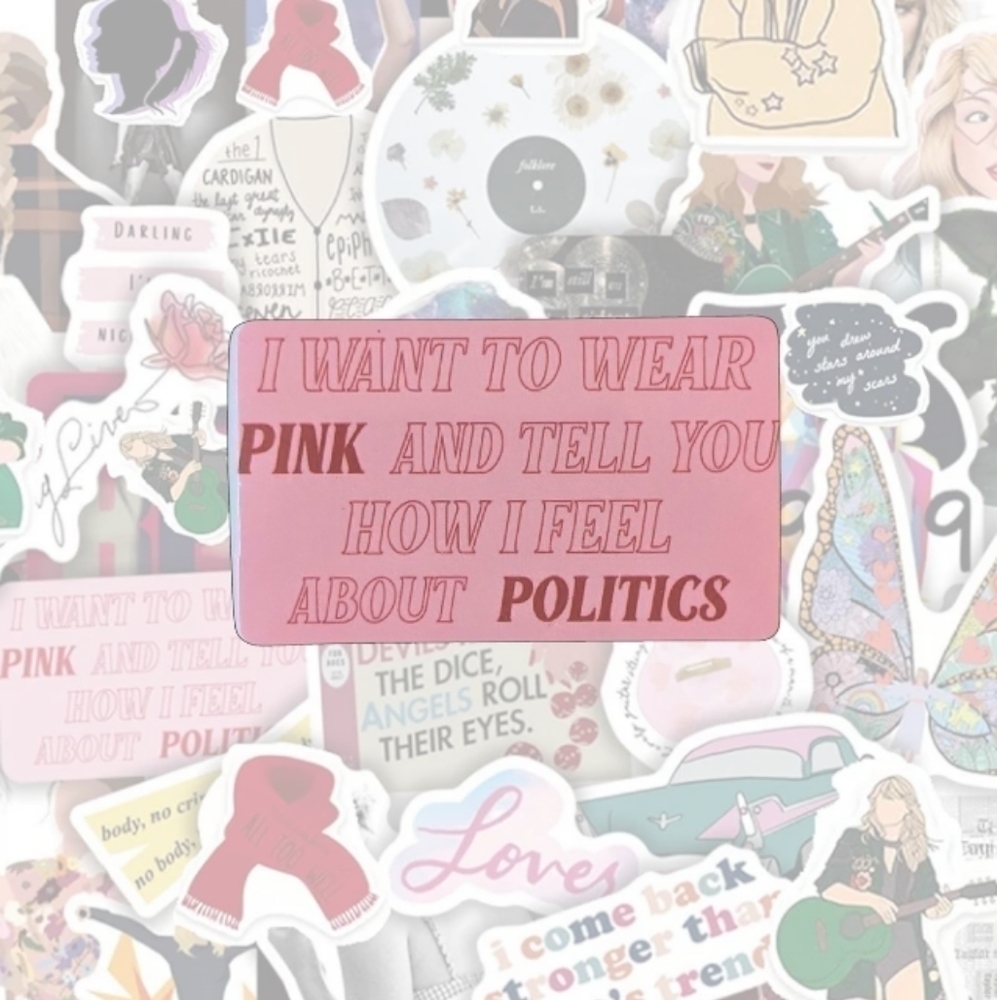 5 for $10 or 12 for $20 | Folklore Evermore Stickers Vintage Taylor Swift